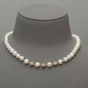 Marie – One Layer Pearl Necklace
