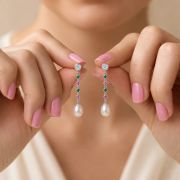 Melanie – Fresh Water Pearl Drop Earrings