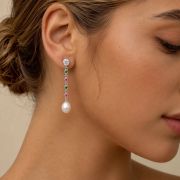 Melanie – Fresh Water Pearl Drop Earrings