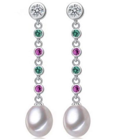 Melanie – Fresh Water Pearl Drop Earrings