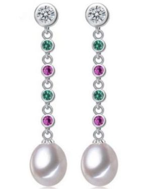 Melanie – Fresh Water Pearl Drop Earrings