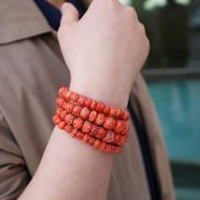 Adaora – Unrefined Natural Coral Bracelet