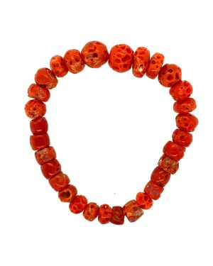 Adaora – Unrefined Natural Coral Bracelet