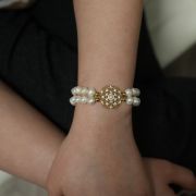 Kiana in 2 Layers – Freshwater Pearl Bracelet