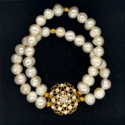 Kiana in 2 Layers – Freshwater Pearl Bracelet