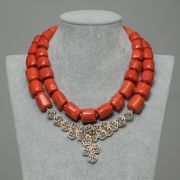 Zeenah – Coral Elegance Jewelry Set