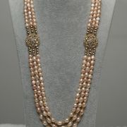 Fallon – Gold Freshwater Baroque Pearl Set