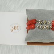 Zeenah – Coral Elegance Jewelry Set