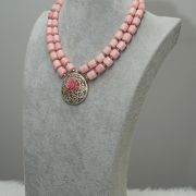 Shalewa  – Pink Coral Jewelry Set