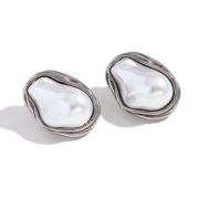 Vera Baroque Pearl Studs